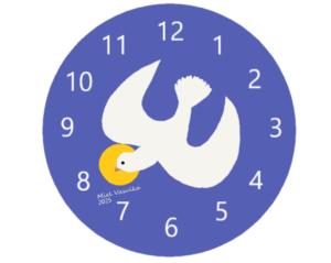 Dove of the Sun Clock
