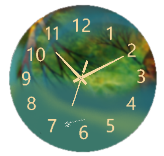 "Healing Music Clock with soothing melodies, modern design, and silent quartz movement, perfect for creating a calming atmosphere in any room."