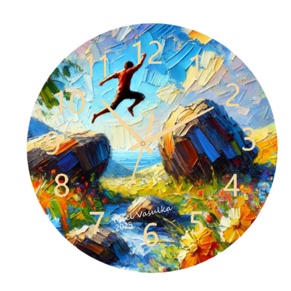 "🕰️🎉 Add a playful twist to your space with the Jumping Clock—a fun, interactive timepiece that brings energy and joy to every room. Perfect for kids' rooms or unique home decor! ✨ #PlayfulDecor #UniqueClocks"