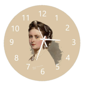 Queen Victoria Clock featuring a regal Victorian-era design with durable materials and an easy-to-read display, perfect for classic and elegant decor.